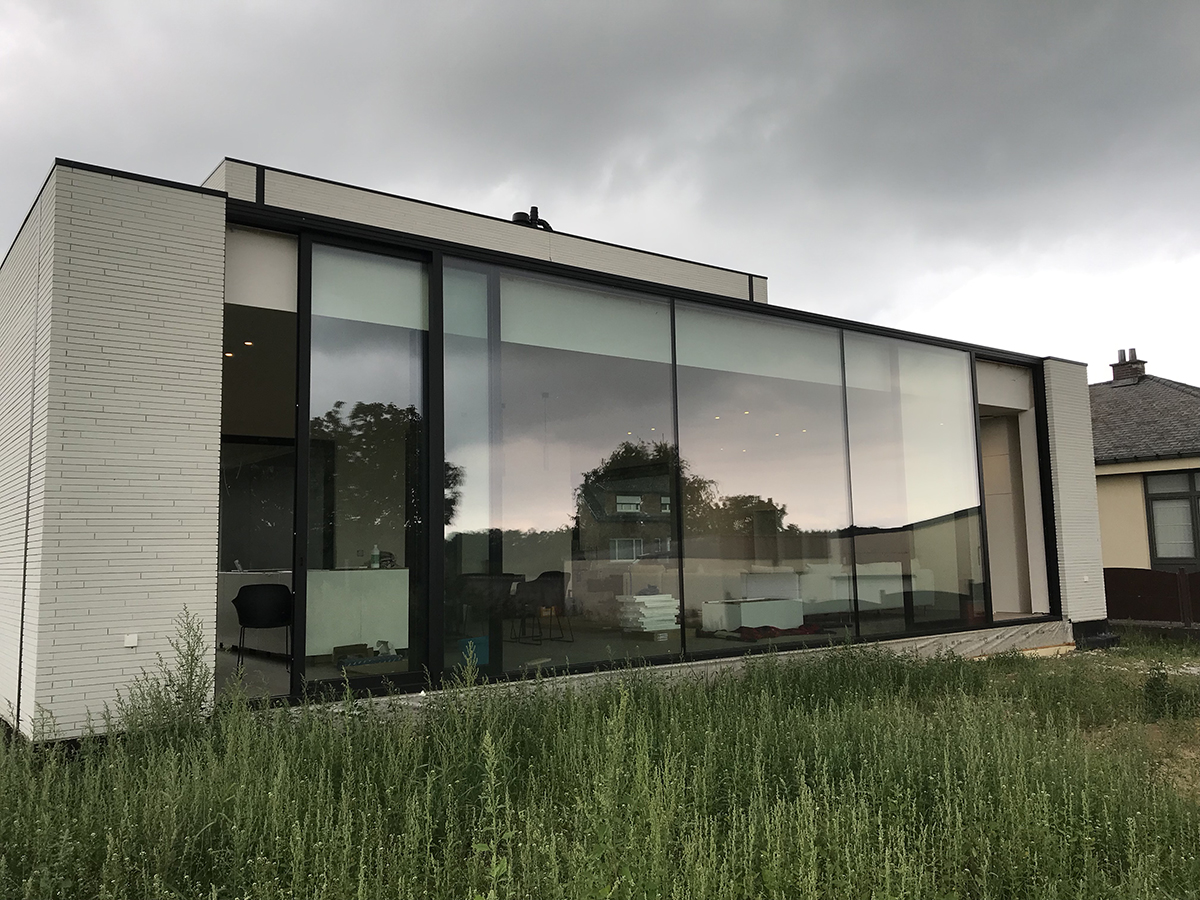 EDWORX Aluminium Buitenschrijnwerk Gevelbekleding Glaswerken Project WF Borgloon2